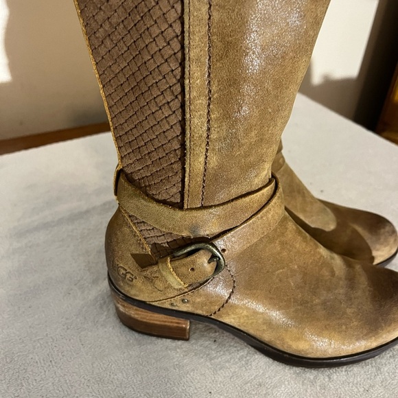 Ugg Australia Lulu Mae Boots Sz 6 1/2 - Picture 4 of 12